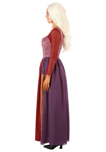 Vista 3 de Disfraz Deluxe Mujer Disney Sarah Sanderson de Hocus Pocus Multicolor