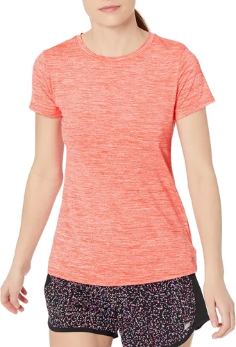 Vista 16 de Amazon Essentials Camiseta de manga corta con cuello redondo para mujer, de secado rápido, para entrenamiento, gimnasio, paquete múltiple