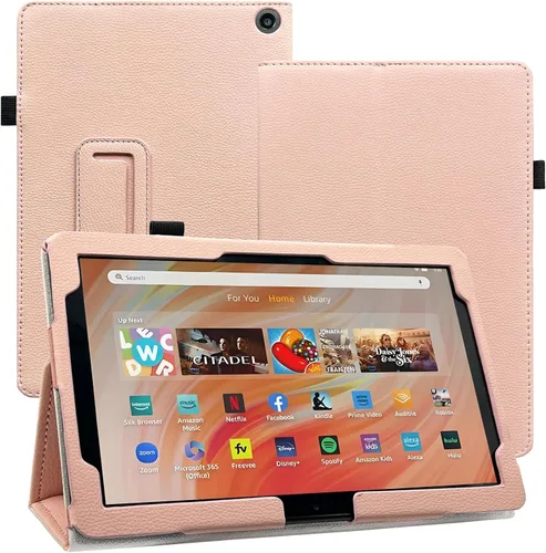 Vista 9 de DMLuna Case for All-New Amazon Fire HD 10 & 10 Plus Tablet (13th / 11th Generation, 2023/2021 Release) 10.1", Slim Cover with Folding Stand, Auto