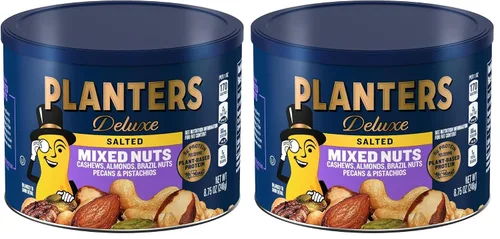 Vista 8 de Planters Select Anacardos (Mezcla de nueces de almendras y nueces pecanas, lata de 8.25 onzas) Nueces mixtas: anacardos, almendras, nueces