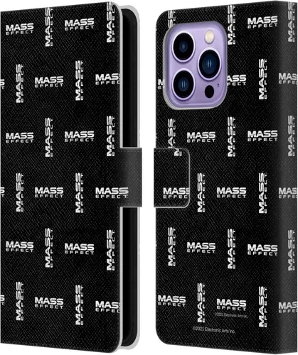 Vista 27 de Head Case Designs Funda de piel con licencia oficial de EA Bioware Mass Effect Cerberus Logo Graphics tipo cartera compatible con Apple iPhone 11