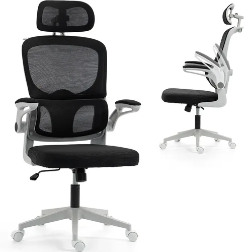 Vista 11 de Silla de Oficina Grande y Alta de 750 LBS, Silla Ejecutiva de Servicio Pesado con Brazos 4D, Silla Ergonómica de Escritorio para Computadora