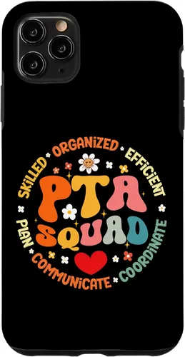 Vista 11 de iPhone 15 Parents Teacher Association Team Supporter PTA Squad Case