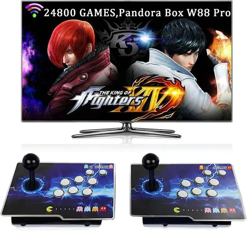 Vista 10 de RegiisJoy 32000 en 1 Pandoras Box 78S Retro Arcade Game Console, 4 Jugadores 3D Magical Modified Game, Search Save Delete Cheat Function, Lista