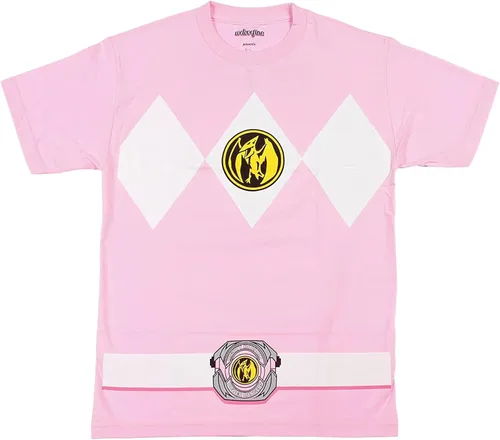 Vista 4 de Power Rangers The Pink Rangers - Camiseta de manga corta