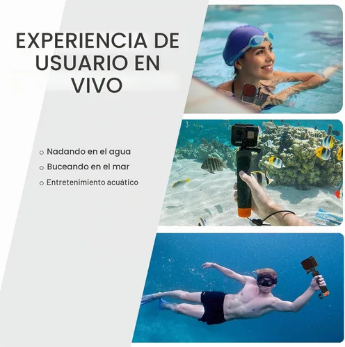 Vista 7 de FitStill Funda impermeable subacuática de 196 pies/196.9 ft con interfaz magnética de liberación rápida compatible con DJI Osmo Action 5 Pro/Action