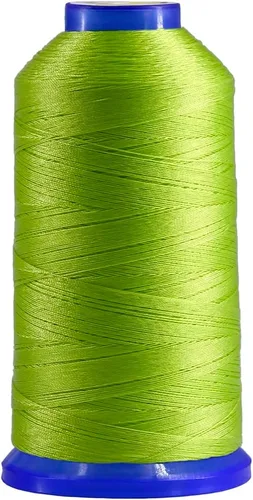 Vista 35 de Selric [1200 yardas/26 colores disponibles] Tex 135 Hilo de nailon unido para costura de cuero 420D/3 T135#138 Hilo de tapicería resistente