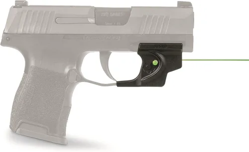 Vista 8 de Mira láser verde serie E de Viridian Weapon Technologies, ajuste personalizado para armas, para pistolas con o sin riel, láser verde clase 3R