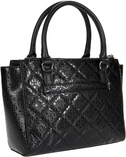 Vista 2 de GUESS Ariella Society Satchel Negro Talla única, Negro