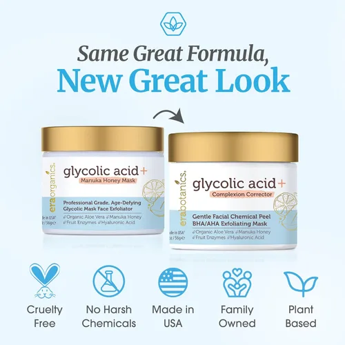 Vista 7 de Exfoliante químico para la cara - Exfoliante suave AHA BHA con enzimas de frutas Exfoliante químico casero para la cara con ácido glicólico, ácido