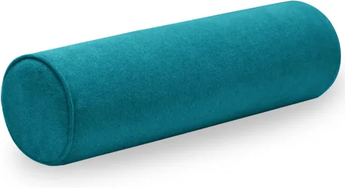 Vista 8 de Almohadas cilíndricas redondas de espuma viscoelástica, almohada cervical con funda de almohada, suave, cómoda y transpirable para dormir, silla