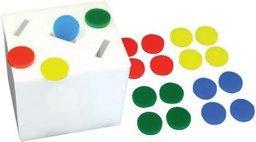 Vista 4 de Caja de enseñanza y juguetes para pájaros de banco, pequeño