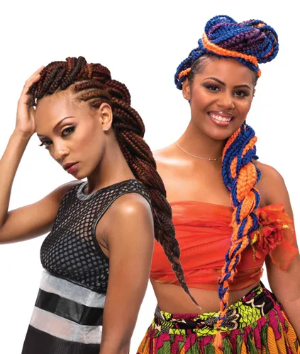 Vista 5 de Realistic Trenza original X-Pression 84 pulgadas 100% Kanekalon (paquete de 3, 1) M-61XPRES84