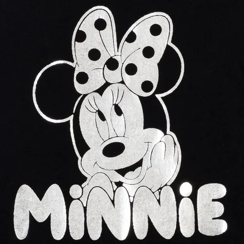 Vista 4 de Disney Minnie Mouse - Camiseta metálica para niñas pequeñas y grandes