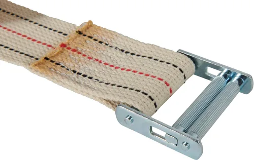 Vista 6 de Mytee Products Paquete de 2 correas móviles de piano de 2 pulgadas x 20 pies con hebilla de rodillo, hecha de correas de algodón