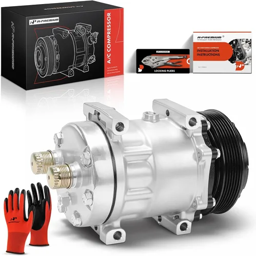 Vista 10 de A-Premium Compresor A/C con embrague compatible con International Harvester 4400 2003-2010 for International Harvester 4400 2003-2010