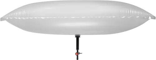 Vista 2 de Almohada inflable para chimenea de 34x9 pulgadas máximo de 2 capas, tapón de corrientes de aire de chimenea, bloqueador de aire frío de chimenea