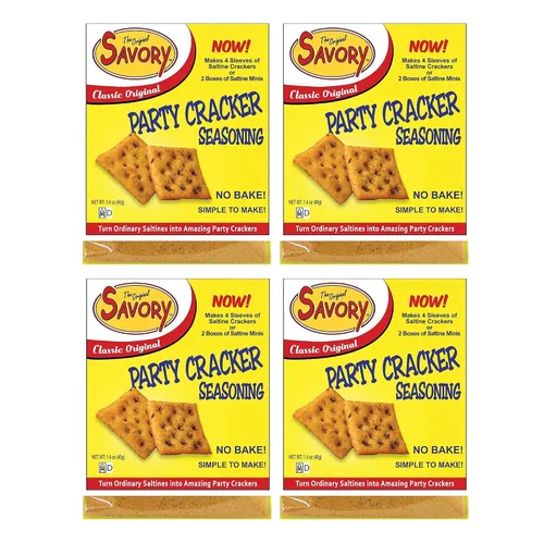 Vista 13 de Condimento salado Savory Saltine, 1.4 onzas, eneldo de jardín, 1 paquete