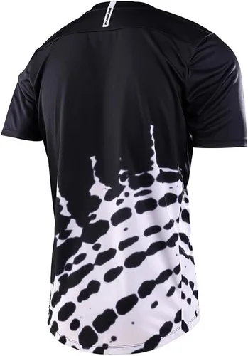 Vista 2 de Troy Lee Designs Flowline Short Sleeve Jersey Negro