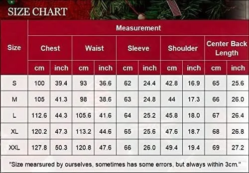 Vista 6 de COOFANDY Suéter de Navidad para hombre, suéteres de Navidad de punto feo, suéter casual con copos de nieve