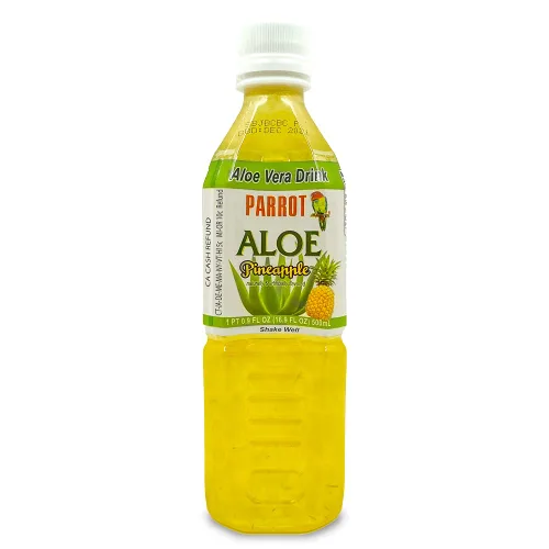 Vista 8 de Parrot Marca Aloe Vera Jugo Bebida Sabor Coco 16.9 fl oz 16.9 oz (Paquete de 10)