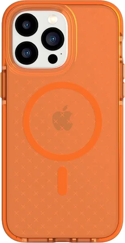 Vista 17 de tech21 iPhone 14 Pro Max Evo Check compatible con MagSafe® – Funda protectora delgada y absorbente de golpes con protección FlexShock Multi-Drop