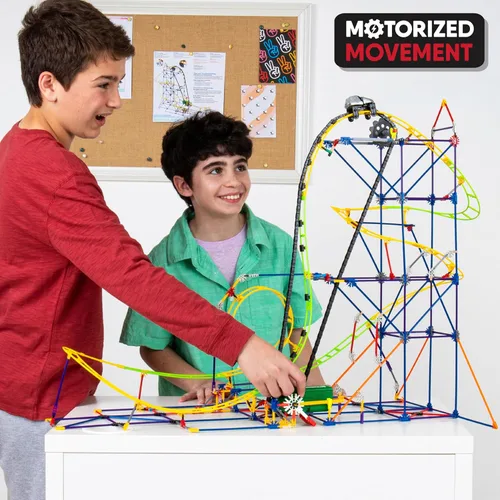Vista 4 de K'NEX Education - Exploraciones STEM: Set de construcción de montaña rusa, 546 piezas, set de construcción creativa, a partir de 8 años
