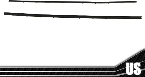 Vista 13 de G-PLUS Par de tiras de sellado de ventana izquierda y derecha para Blazer Jimmy S10 Sonoma 45350, 6038475, 6038476