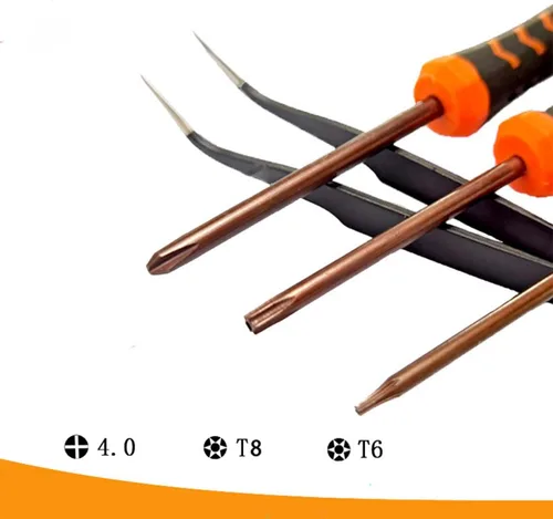Vista 3 de Kit de herramientas de reparación de limpieza para PS5 PS4 PS3, UYXiNONE T6 T8 con destornillador cruzado 2.0/4.0 para Xbox One/Series X, y también