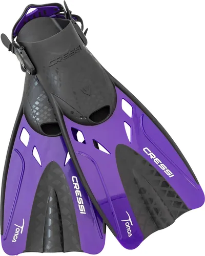 Vista 5 de Cressi Adult Complete Snorkeling Set (Mask, Dry Snorkel, Adjustable Fins) - Lightweight Traveling Equipment - Tonga Pro Dry Set: Designed in Italy