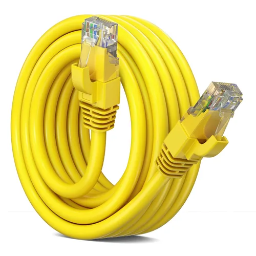 Vista 37 de Maximm Cable Ethernet Cat 6, cable de red y conexión de alta velocidad de 10 pies, UTP, 10 Gbps, cable Ethernet de 550 MHz, color naranja