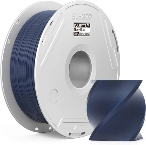 Vista 38 de ELEGOO Filamento de ácido poliláctico (PLA) mate 1.75mm Beige 1KG, filamento de impresora 3D de alta precisión, carrete de 1kg (2.2lbs) Compatible