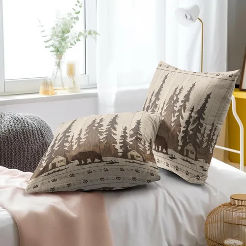 Vista 38 de Giwawa Juego de 2 fundas de almohada decorativas con diseño floral de girasol de 16 x 16 pulgadas, fundas de cojín decorativas para el hogar, sofá