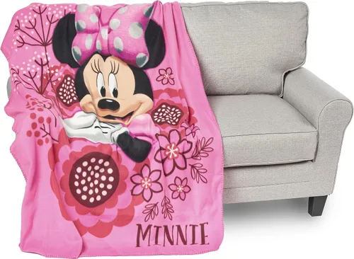 Vista 7 de Northwest Manta de forro polar de Minnie Mouse, 45" x 60", So Many Bows
