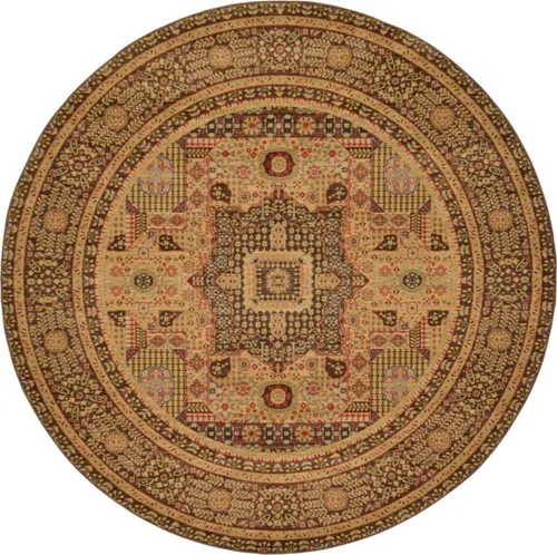 Vista 19 de Unique Loom Palace Collection - Alfombra rectangular (2 pies 2 pulgadas x 3 pies 1 pulgada, verde claro/marrón)