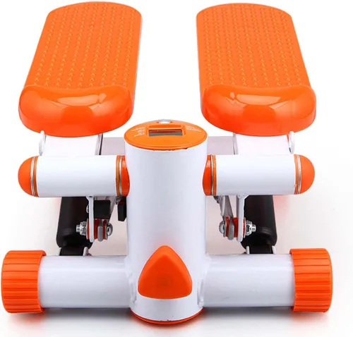 Vista 7 de YSUEFIJO Mini escalón con bandas de resistencia, equipo portátil de entrenamiento, máquina de ejercicio de fitness, máquinas de fitness aeróbico