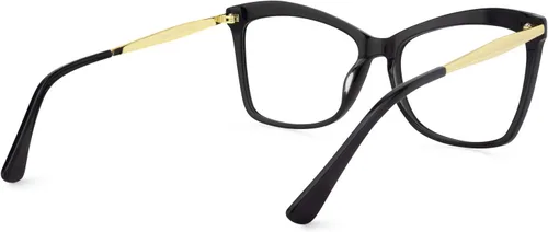 Vista 5 de Zeelool Gafas de bloqueo de luz azul mariposa de gran tamaño con estilo para las mujeres Isaebella FP0044