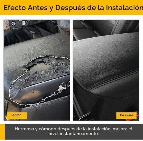 Vista 3 de A ABIGAIL Funda para Reposabrazos de Consola Central Compatible con Ford Explorer 2020 2021 2022 de Cuero PU Tapa de Caja de Reposabrazos Funda