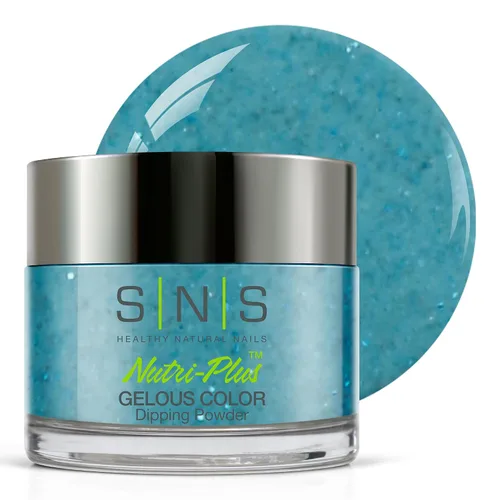 Vista 32 de SNS Polvo de inmersión de uñas, polvo de inmersión de color geloso - Acai Bowl (negro) - Color de uñas de larga duración dura 14 días - Bajo olor