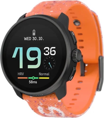 Vista 12 de SUUNTO Raza: Reloj deportivo GPS, pantalla a color AMOLED grande y Todo negro