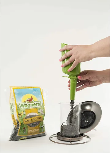 Vista 6 de Wagner's 52023 Semillas de Girasol de Aceite Negro Alimento para Aves Silvestres, Bolsa de 5 Libras
