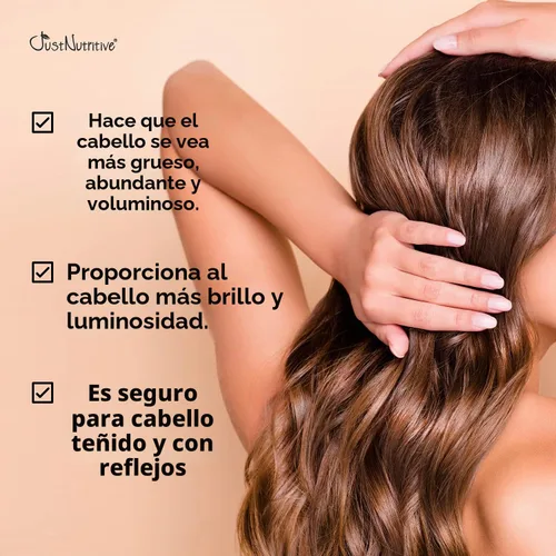 Vista 4 de Champú de terapia de pérdida de cabello el mejor champú para cabello saludable ingredientes nutritivos que alimentan e hidratan el cabello