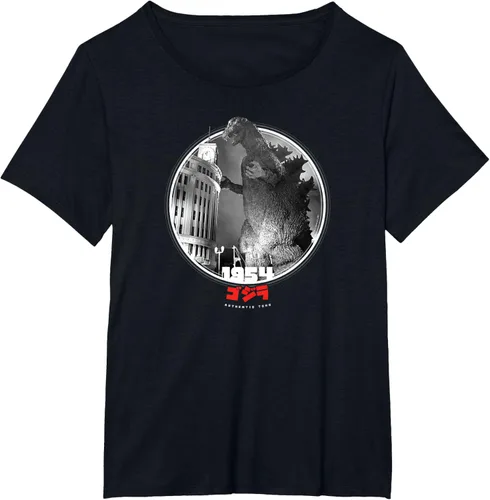 Vista 28 de Godzilla 1954 Icons of Toho - Camiseta pequeña Negro