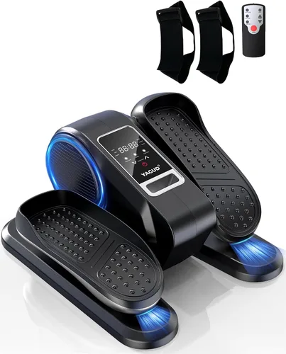 Vista 8 de Yagud Under Desk Machine, Electric Elliptical Leg Exerciser for Senior, 13 Adjustable Speeds Quiet and Portable Seated Pedal Exerciser for Training