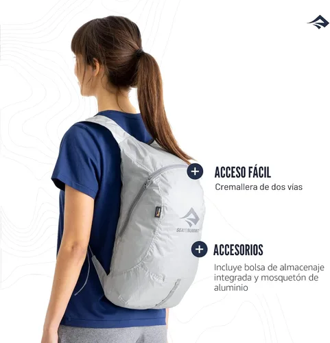 Vista 5 de Sea to Summit Ultra-Sil Mochila de día ultraligera, 20 litros