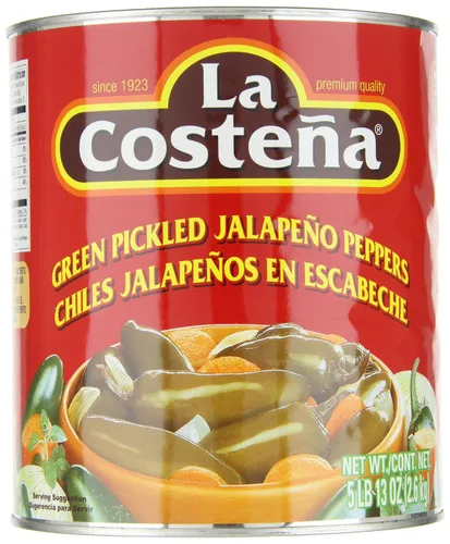 Vista 9 de LA COSTENA PIMIENTA JALAPENO ENTERA #10 93OZ