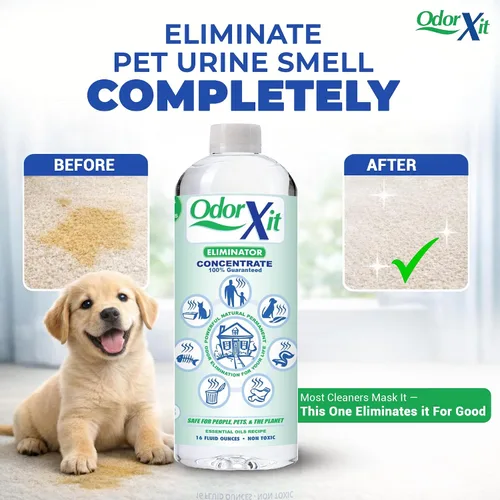 Vista 2 de Eliminador concentrado de olores de orina de mascotas, ideal para gatos, perros y olor a orina, neutralizador de olores versátil y natural para uso