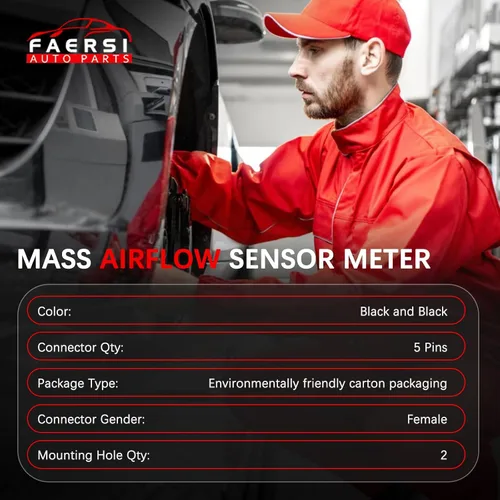 Vista 29 de Medidor de sensor de flujo de aire masivo MAF compatible con Ford con E-150 4.6L, 5.4L 2004-2014, para Ford E-150 Club Wagon 5.4L Reemplazo