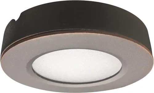Vista 3 de Nora NMP2-LED27B Josh - Lámpara de disco LED de 24 V, empotrada o montada en superficie (negro, 2700 K)