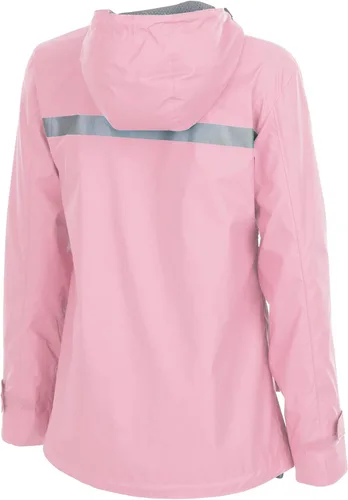 Vista 3 de Charles River Apparel Chaqueta impermeable y viento New Englander para mujer